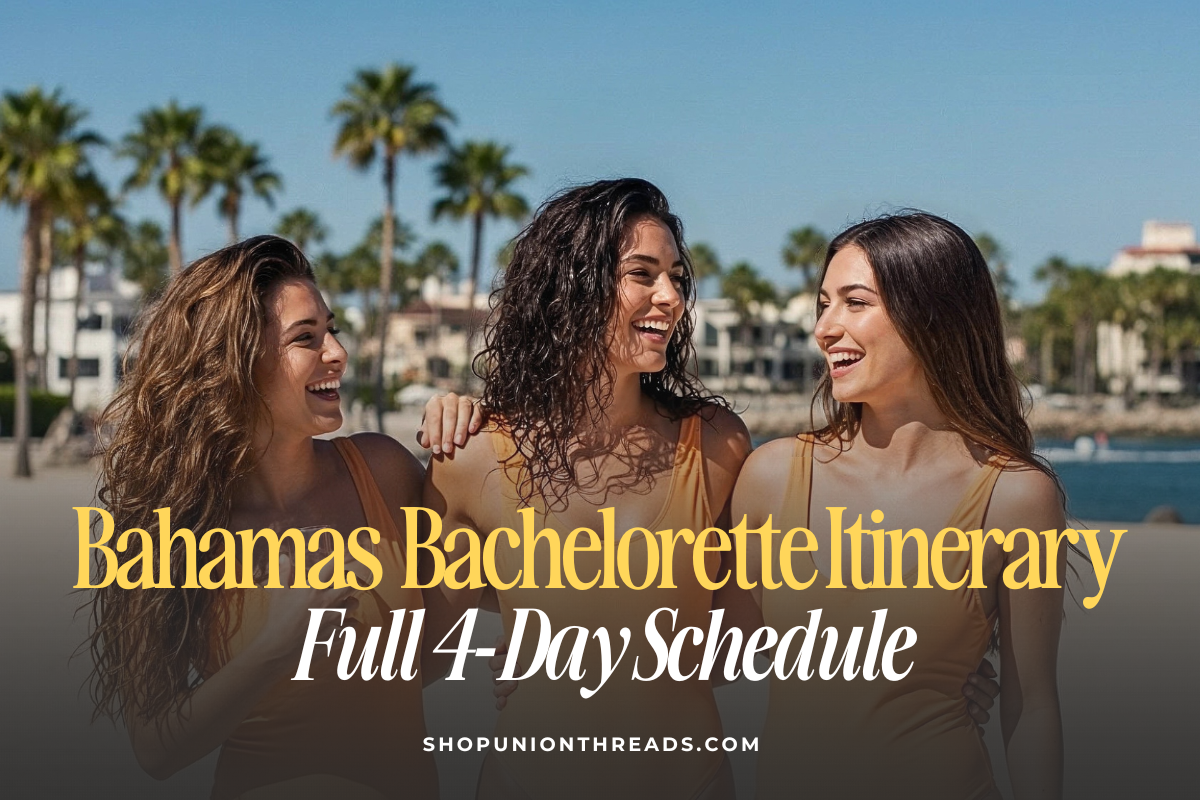 bahamas bachelorette itinerary
