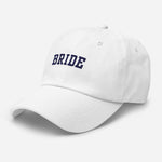 Varsity Bride Hat - White-Union Threads