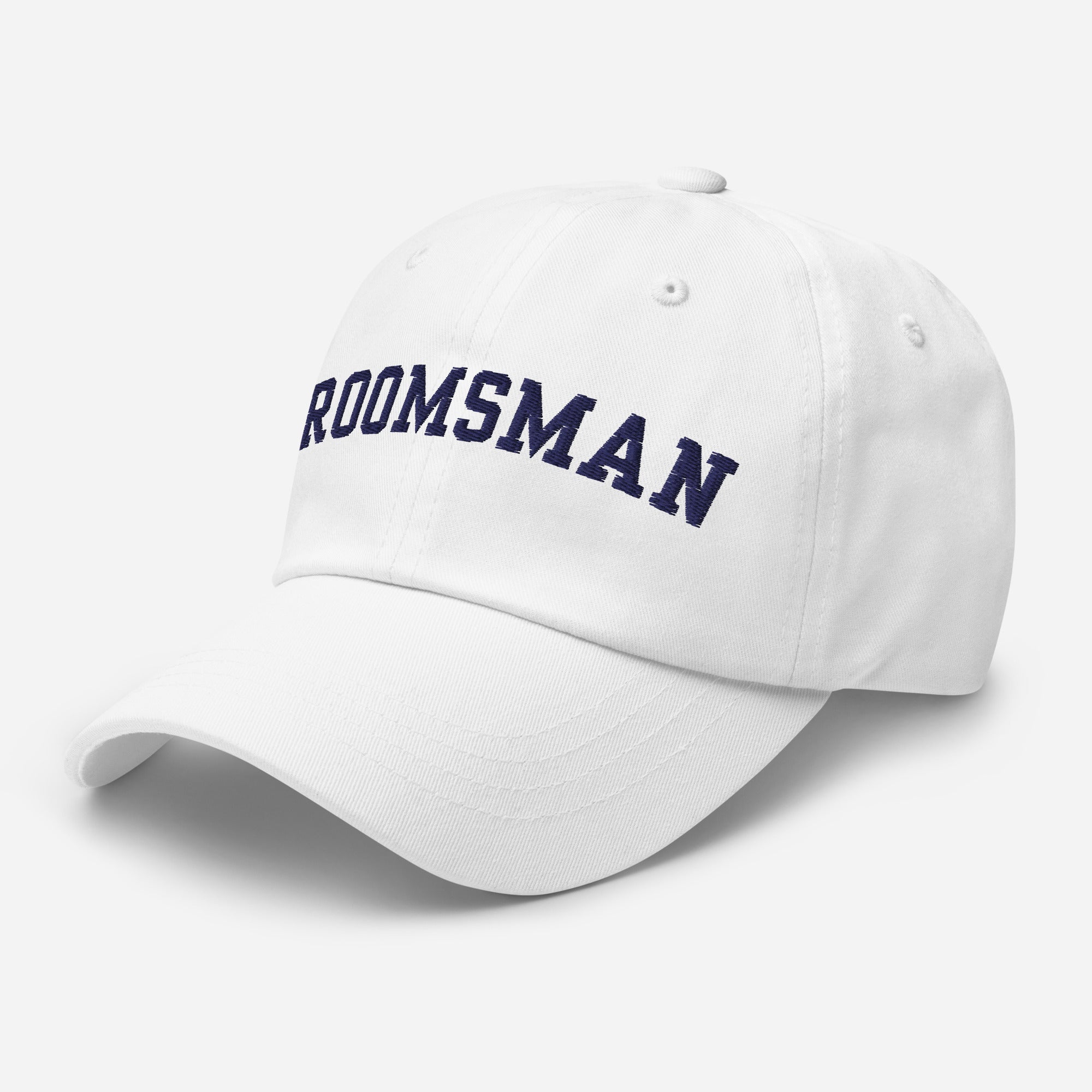 Varsity Groomsman Hat - White-Union Threads