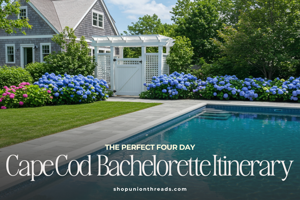 cape cod bachelorette itinerary