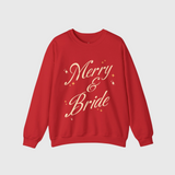 Merry and Bride Sweatshirt - Red