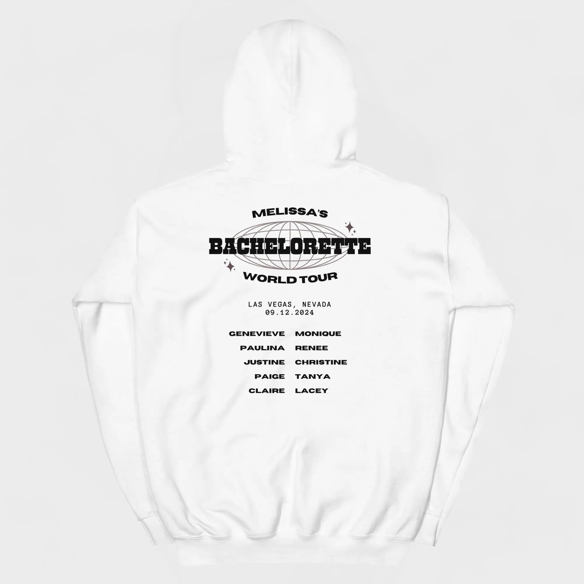 Bachelorette Tour Hoodie - White-Union Threads