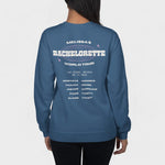 Bachelorette Tour Sweatshirt - Indigo Blue-Union Threads