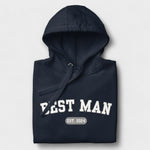 Best Man Varsity Hoodie - Navy-Union Threads