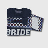 Bride Christmas Sweater - Arctic Blue