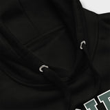 Bride Varsity Hoodie - Black and Green-Union Threads