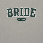 Bride Varsity Sweatshirt - Heather Gray-Union Threads