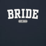 Bride Varsity Sweatshirt - Navy-Union Threads