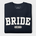 Bride Varsity Sweatshirt - Navy-Union Threads