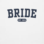 Bride Varsity Sweatshirt - White-Union Threads