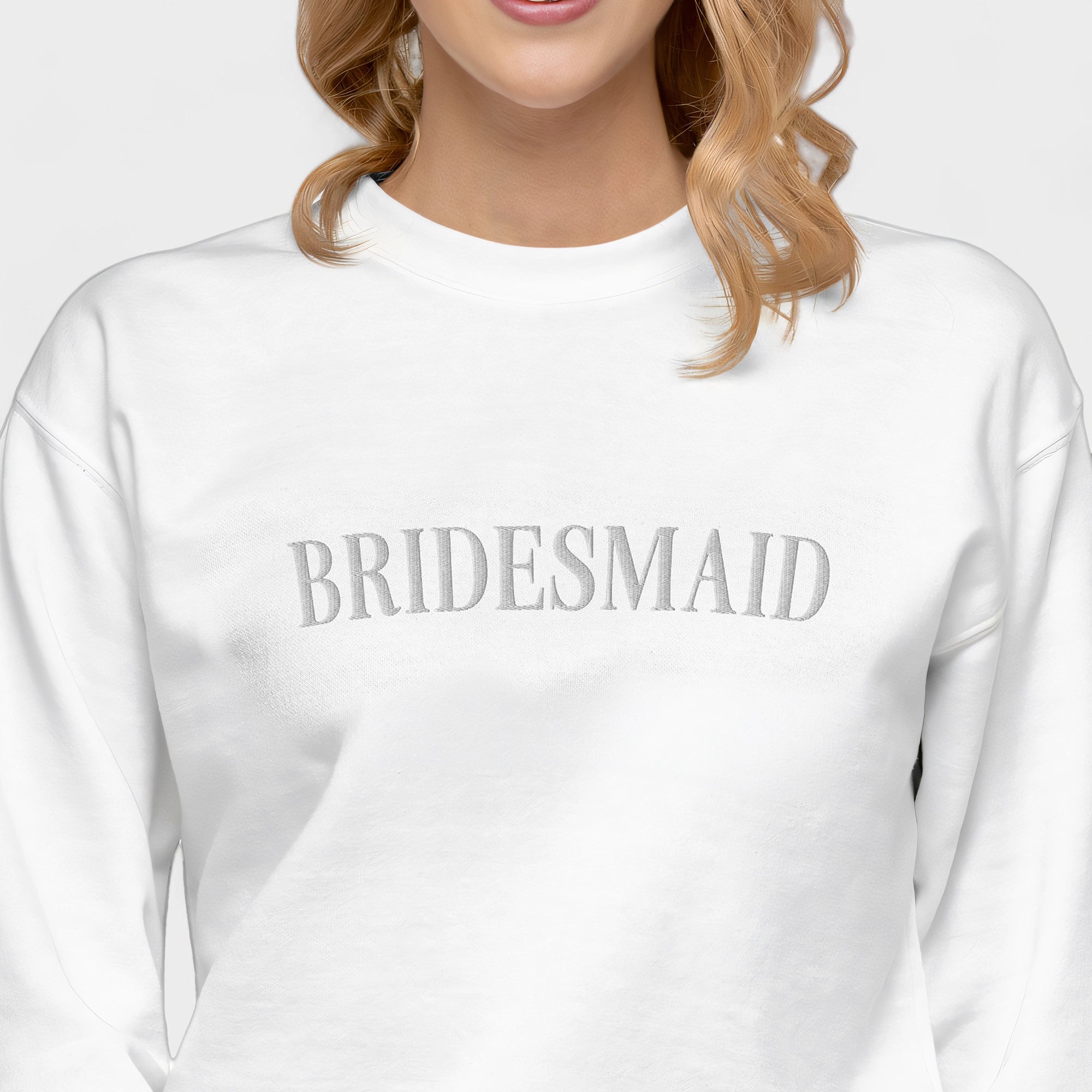 Bridesmaid Sweatshirt White Union Threads