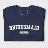 Bridesmaid Varsity Shirt - Navy-Union Threads