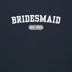 Bridesmaid Varsity Sweatshirt - Navy-Union Threads