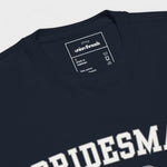 Bridesmaid Varsity Sweatshirt - Navy-Union Threads