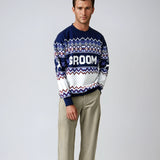 Groom Christmas Sweater - Arctic Blue