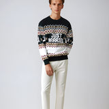 Just Married Christmas Sweater - Pine