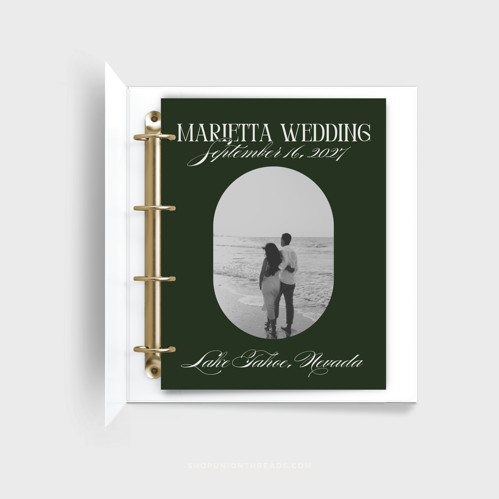 Wedding Day Binder Template