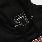 Groom Varsity Hoodie - Black and Red-Union Threads