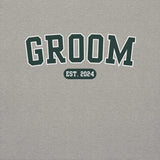 Groom Varsity Sweatshirt - Heather Gray-Union Threads