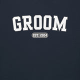 Groom Varsity Sweatshirt - Navy-Union Threads