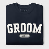 Groom Varsity Sweatshirt - Navy-Union Threads