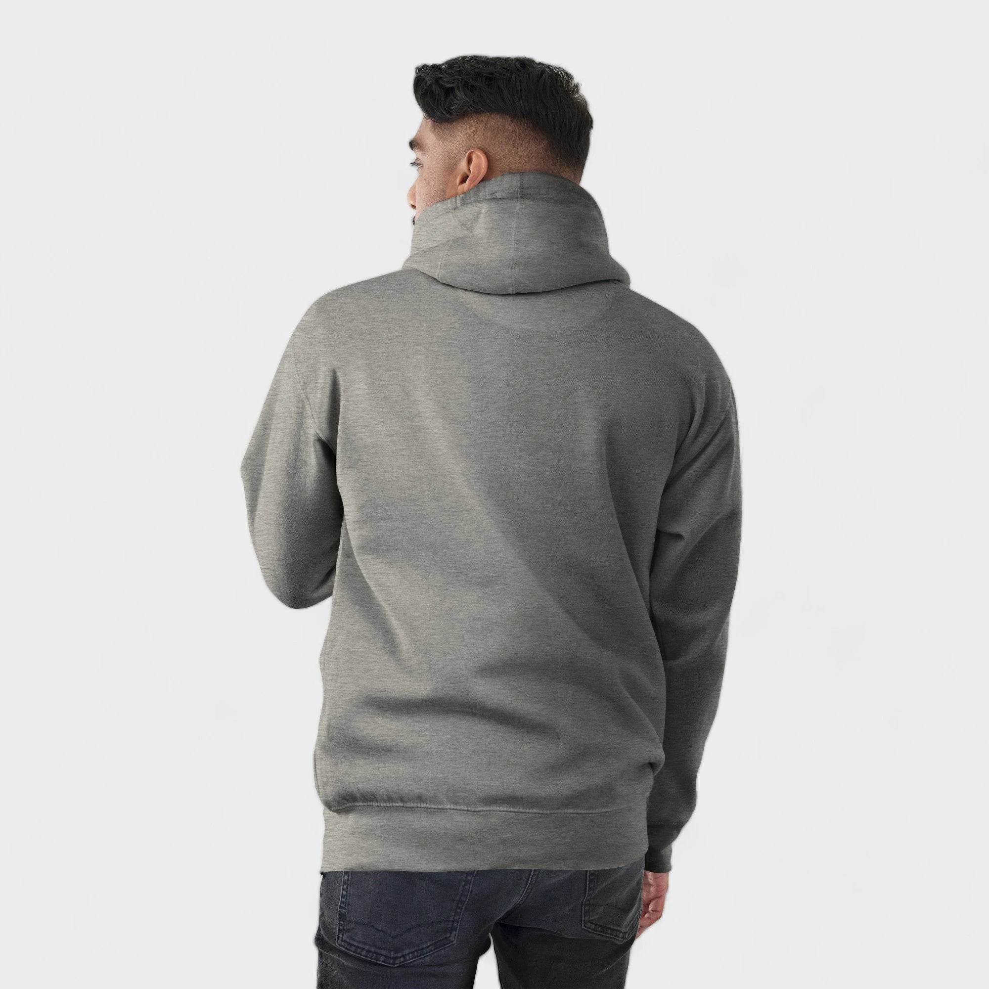 Groomsman Varsity Hoodie - Heather Gray-Union Threads