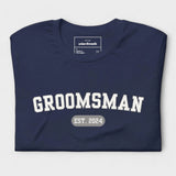 Groomsman Varsity Shirt - Navy-Union Threads