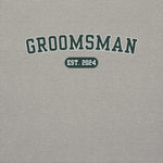 Groomsman Varsity Sweatshirt - Heather Gray-Union Threads