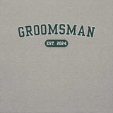 Groomsman Varsity Sweatshirt - Heather Gray-Union Threads