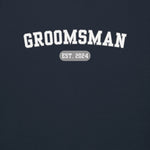 Groomsman Varsity Sweatshirt - Navy-Union Threads