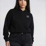 Model wearing Bachelorette Tour Hoodie - Black