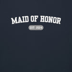 Maid of Honor Varsity Sweatshirt - Navy-Union Threads