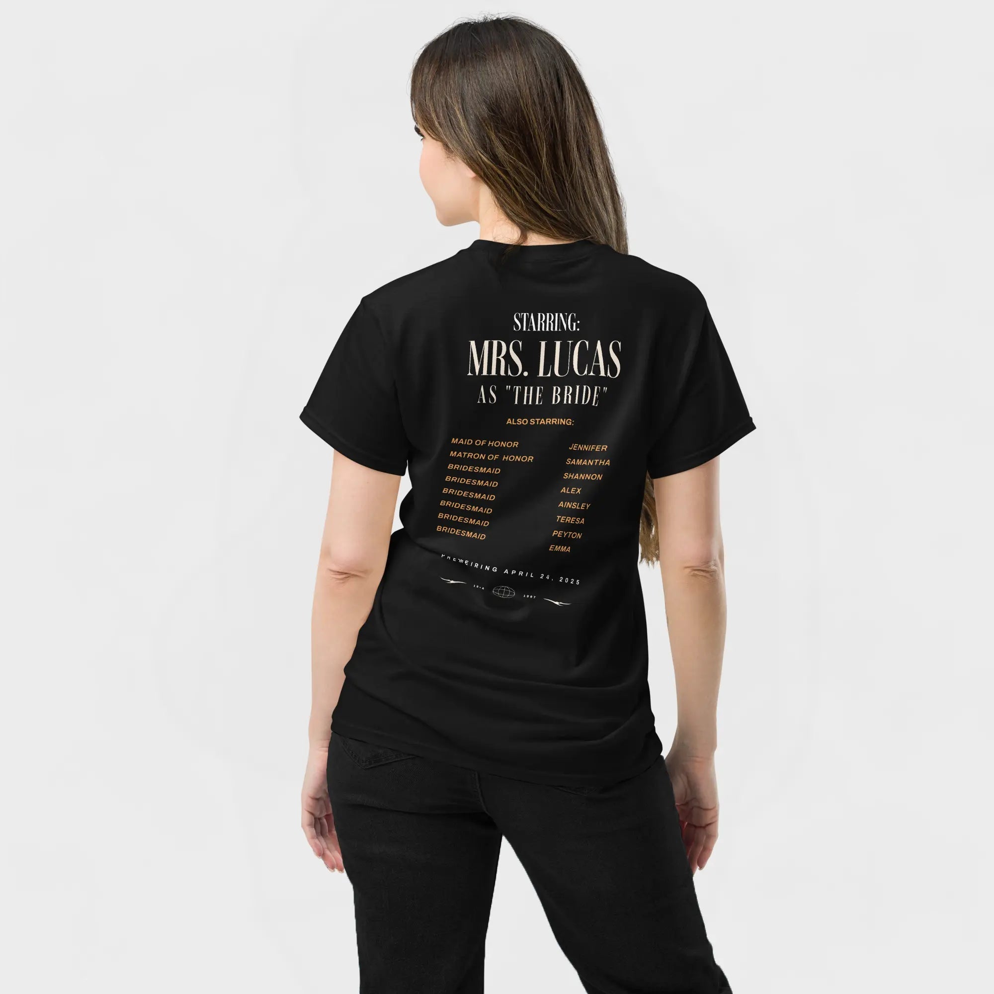 Movie Poster Bachelorette Shirt-Union Threads