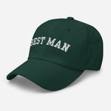 Varsity Best Man Hat - Forest Green-Union Threads