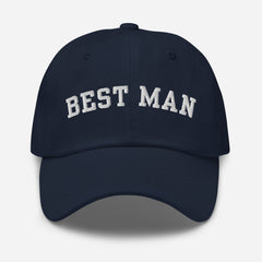 Varsity Best Man Hat - Navy-Union Threads