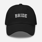 Varsity Bride Hat - Black-Union Threads