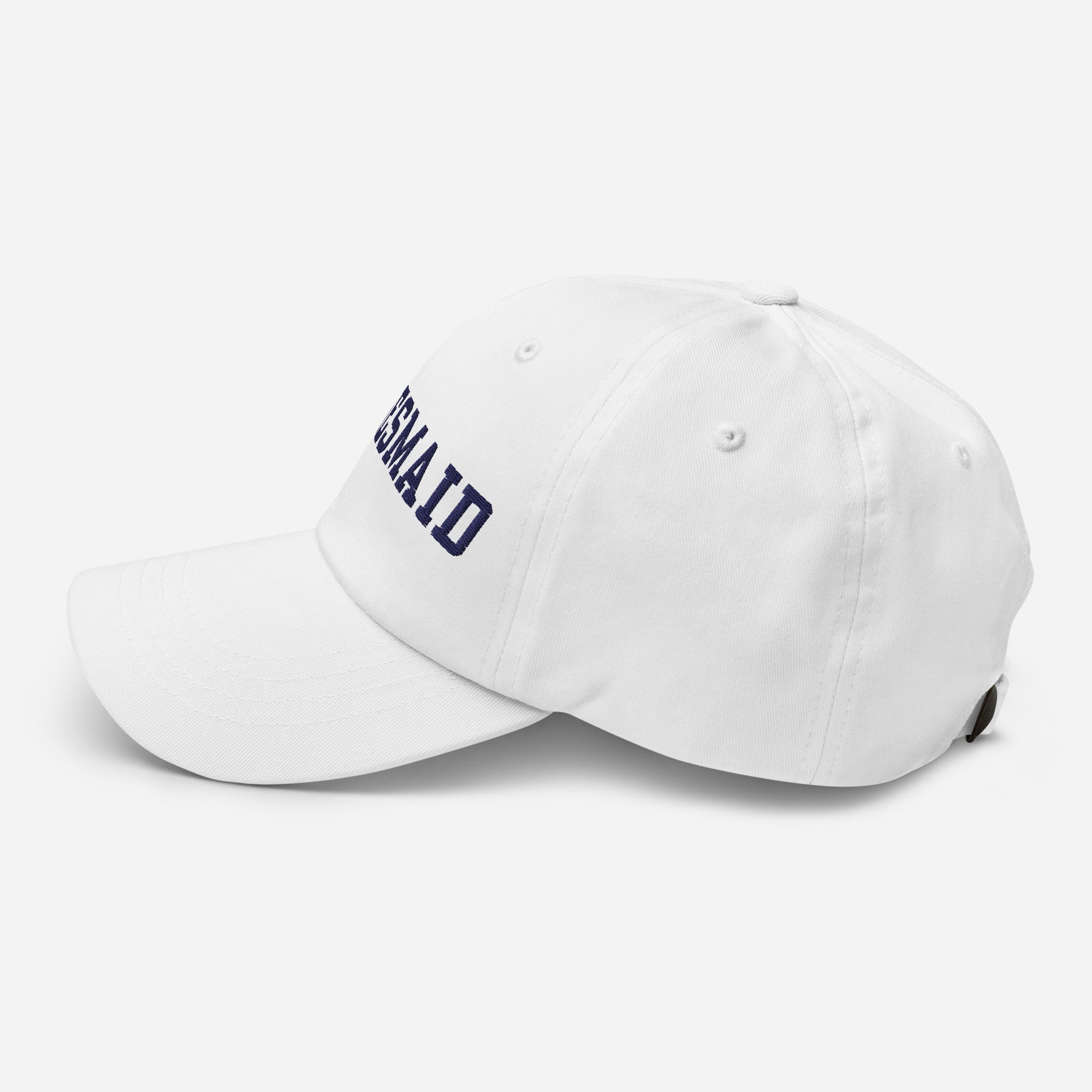 Varsity Bridesmaid Hat - White-Union Threads