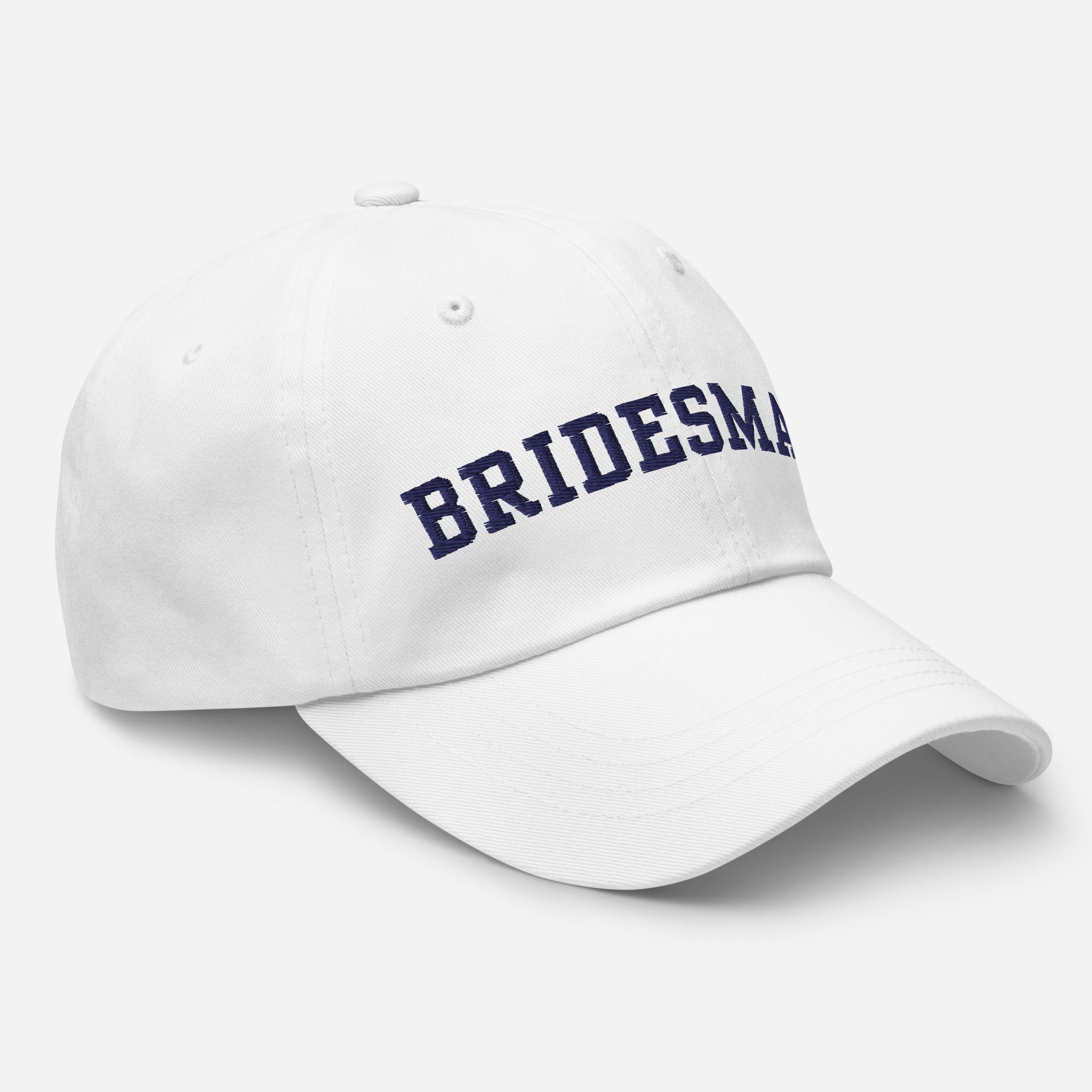 Varsity Bridesmaid Hat - White-Union Threads