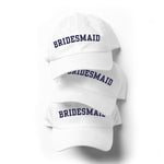 Varsity Bridesmaid Hat - White-Union Threads