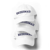 Varsity Bridesmaid Hat - White-Union Threads