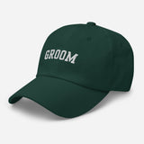 Varsity Groom Hat - Forest Green-Union Threads