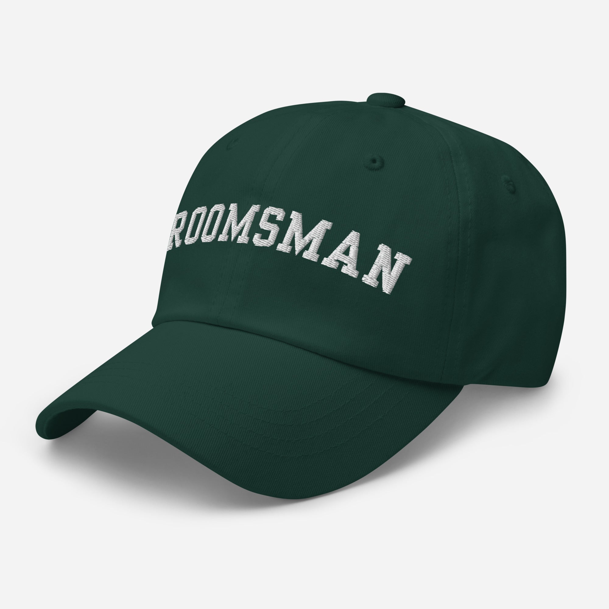 Varsity Groomsman Hat - Forest Green-Union Threads