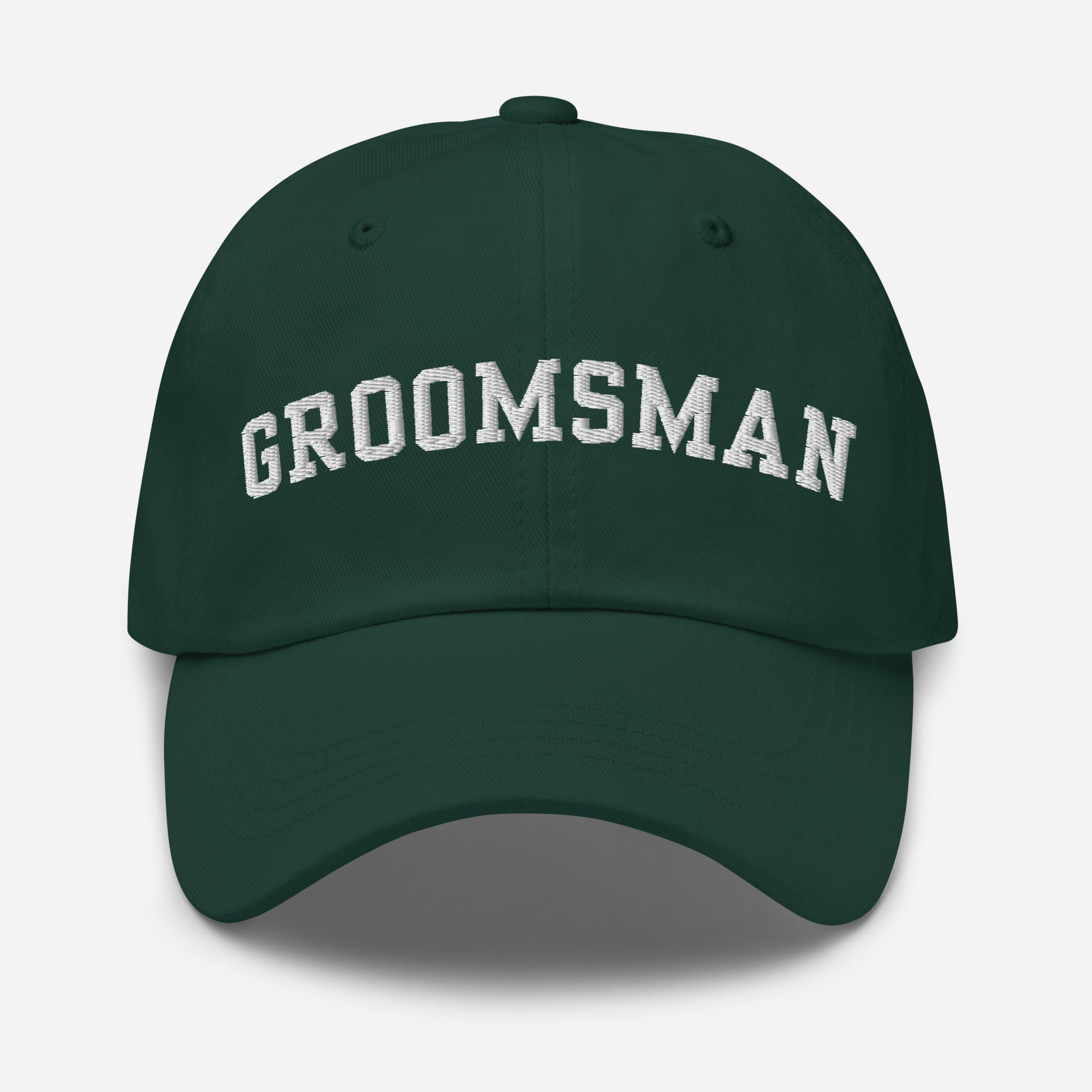 Varsity Groomsman Hat - Forest Green-Union Threads