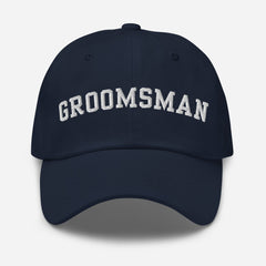 Varsity Groomsman Hat - Navy-Union Threads