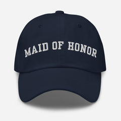 Varsity Maid of Honor Hat - Navy-Union Threads