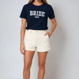 Bride Varsity Shirt - Navy