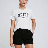 Bride Varsity Shirt - White