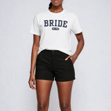 Bride Varsity Shirt - White