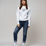 Bridesmaid Varsity Hoodie - White