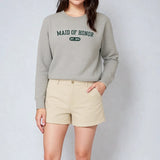 Maid of Honor Varsity Sweatshirt - Heather Gray